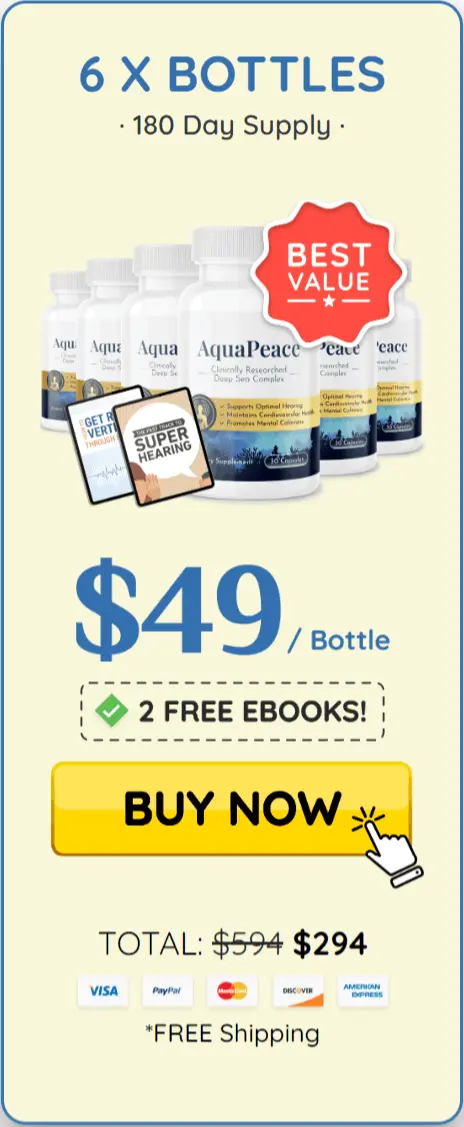 AquaPeace best offer package price